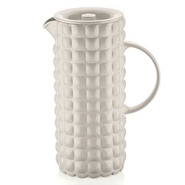 Кувшин с колбой для льда Tiffany, 1,75 л, акрил, молочно-белый, Guzzini