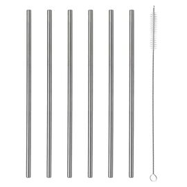 Набор из 6 соломинок из нержавеющей стали Barware, Viners
