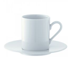 Набор эспрессо чашек с блюдцами Dine, 90 мл, 4 шт., LSA International