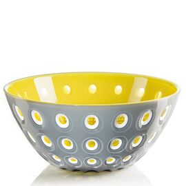 Салатник Le Murrine, ?25 см, акрил, желто-серый, Guzzini