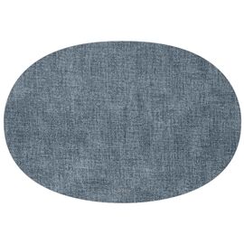 Салфетка подстановочная овальная двухсторонняя Fabric, синяя, Guzzini