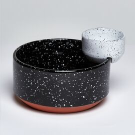 Чаша сервировочная Eclipse для снеков и соуса, Doiy