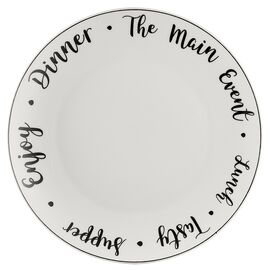 Тарелка обеденная Carnaby Script D 26,5 см, Price&Kensington