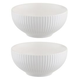 Набор салатников Soft Ripples, ?15 см, белые, 2 шт., Liberty Jones