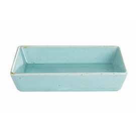 Блюдо прямоугольное 13,7х8,5 см h 3 см фарфор цвет бирюзовый Seasons, Porland
