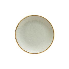 Тарелка 18 см безбортовая фарфор цвет серый Seasons, Porland