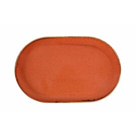Блюдо овальное 32х20 см фарфор цвет оранжевый Seasons, Porland