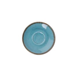 Блюдце для кофейной чашки 12 см фарфор цвет бирюзовый Seasons, Porland
