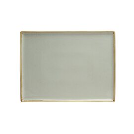 Блюдо прямоугольное 35х26 см фарфор цвет серый Seasons, Porland