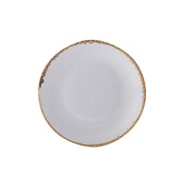 Тарелка 30 см безбортовая фарфор цвет серый Seasons, Porland