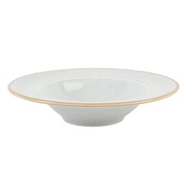 Тарелка глубокая 30 см с полями фарфор цвет серый Seasons, Porland