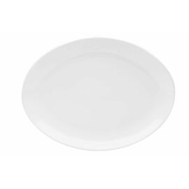 Тарелка овальная без рима 31 CM, Белый                    , Porland