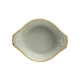 Соусник с ручками d 7 см фарфор цвет серый Seasons, Porland