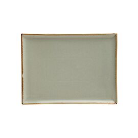 Блюдо прямоугольное 21х27см фарфор цвет серый Seasons, Porland