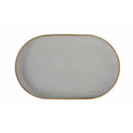 Блюдо овальное 32х20 см фарфор цвет серый Seasons, Porland