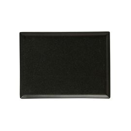 Блюдо прямоугольное 21х27см фарфор цвет черный Seasons, Porland