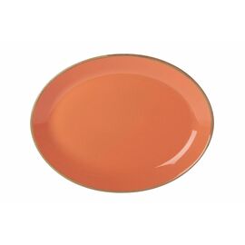 Блюдо овальное 36х27 см фарфор цвет оранжевый Seasons, Porland
