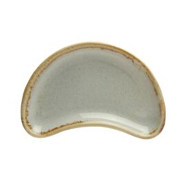 Соусник-полумесяц 7х11 см фарфор цвет серый Seasons, Porland