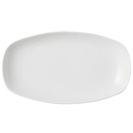 Тарелка овальная 22х12 CM, Белый                  , Porland