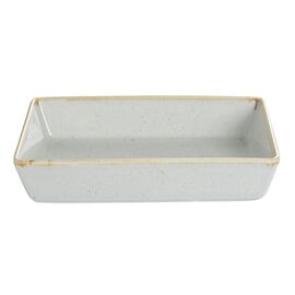 Блюдо прямоугольное 16х10 см h 4 см фарфор цвет серый Seasons, Porland