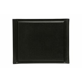 Блюдо для стейка 32х26 см фарфор цвет черный Seasons, Porland