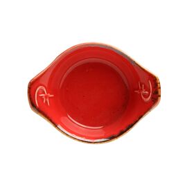 Соусник с ручками d 7 см фарфор цвет красный Seasons, Porland