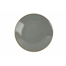 Тарелка глубокая 26 см безбортовая фарфор цвет темно-серый Seasons, Porland