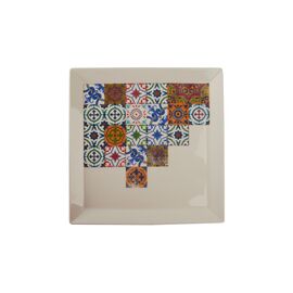 TILES Тарелка квадратная плоская 27 см, Porland