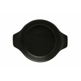 Форма для запекания d 21 см h 5,5 см (L c ручками  27 см) фарфор цвет черный Seasons, Porland