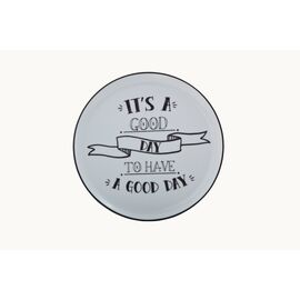 BE HAPPY Тарелка обеденная 20 см, Porland