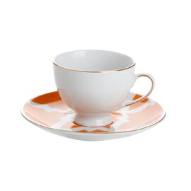 MOROCCO DS.3 Кофейная пара 80 мл (чашка с ручкой, блюдце), Porland