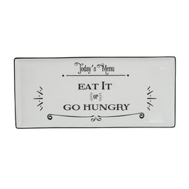 BE HAPPY Блюдо прямоугольное 35х16 см, Porland