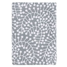 Набор из двух салфеток сервировочных серого цвета с принтом Спелая Смородина из коллекции Scandinavian touch, 45х45 см, Tkano