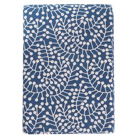 Скатерть темно-синего цвета с принтом Спелая Смородина из коллекции Scandinavian touch, 170х250 см, Tkano