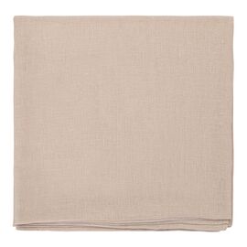 Скатерть из стираного льна бежевого цвета из коллекции Essential, 170х170 см, Tkano