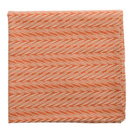 Скатерть на стол из хлопка с графичным принтом Колосья Russian North, 170х170 см, Tkano