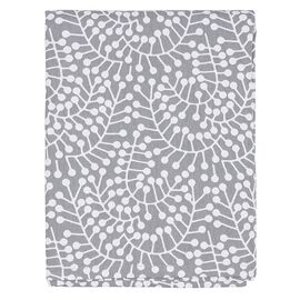 Скатерть серого цвета с принтом Спелая Смородина из коллекции Scandinavian touch, 170х250 см, Tkano