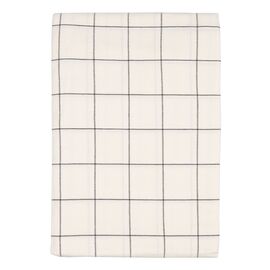 Скатерть из хлопка белого цвета в клетку из коллекции Essential, 170х170 см, Tkano