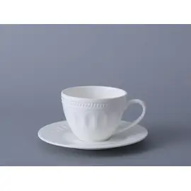 Набор чашка чайная 220 мл и блюдце 15 см,  серия Rome, Home chef