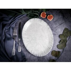 Блюдо овальное 31 х 24 см,  цвет серый, BLIZZARD, Porland