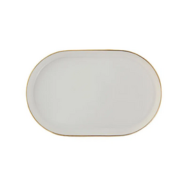 Блюдо овальное 18см CHOPIN GOLD, Porland
