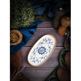 Блюдо овальное 21 см, REFLECT, Pioli