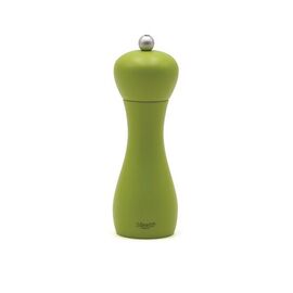 Мельница для перца h 18 см, бук, цвет салатовый, серия RIMINI, Bisetti