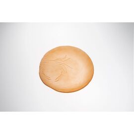 Тарелка 21,5 см, цвет пастельно-лососевый, MonoCrab, Casa di fortuna