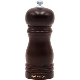 Мельница для соли и перца h 13,5 см, бук, цвет "грецкий орех", серия SPICE & CO, Bisetti