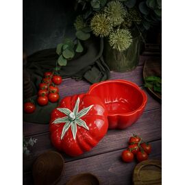 Емкость с крышкой 17,6 см, Tomato, Casa di fortuna