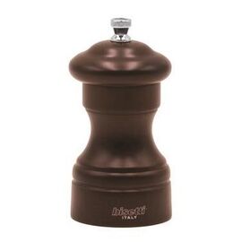 Мельница для соли  h 10 см, бук, цвет "грецкий орех", серия AOSTA, Bisetti