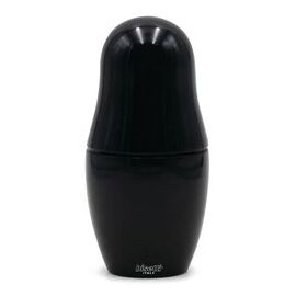 Мельница для специй "матрешка" h 17 см, бук лакированный, цвет черный, серия MATRYOSHKA, Bisetti