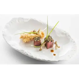 Блюдо овальное глубокое 30 х 16 см, серия Texture, Home Chef