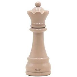 Мельница для специй "королева" h 23 см, бук лакированный, цвет белый, серия CHEES, Bisetti